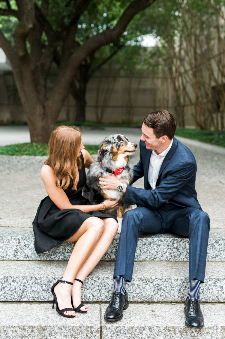 downtown dallas engagement session-popparties