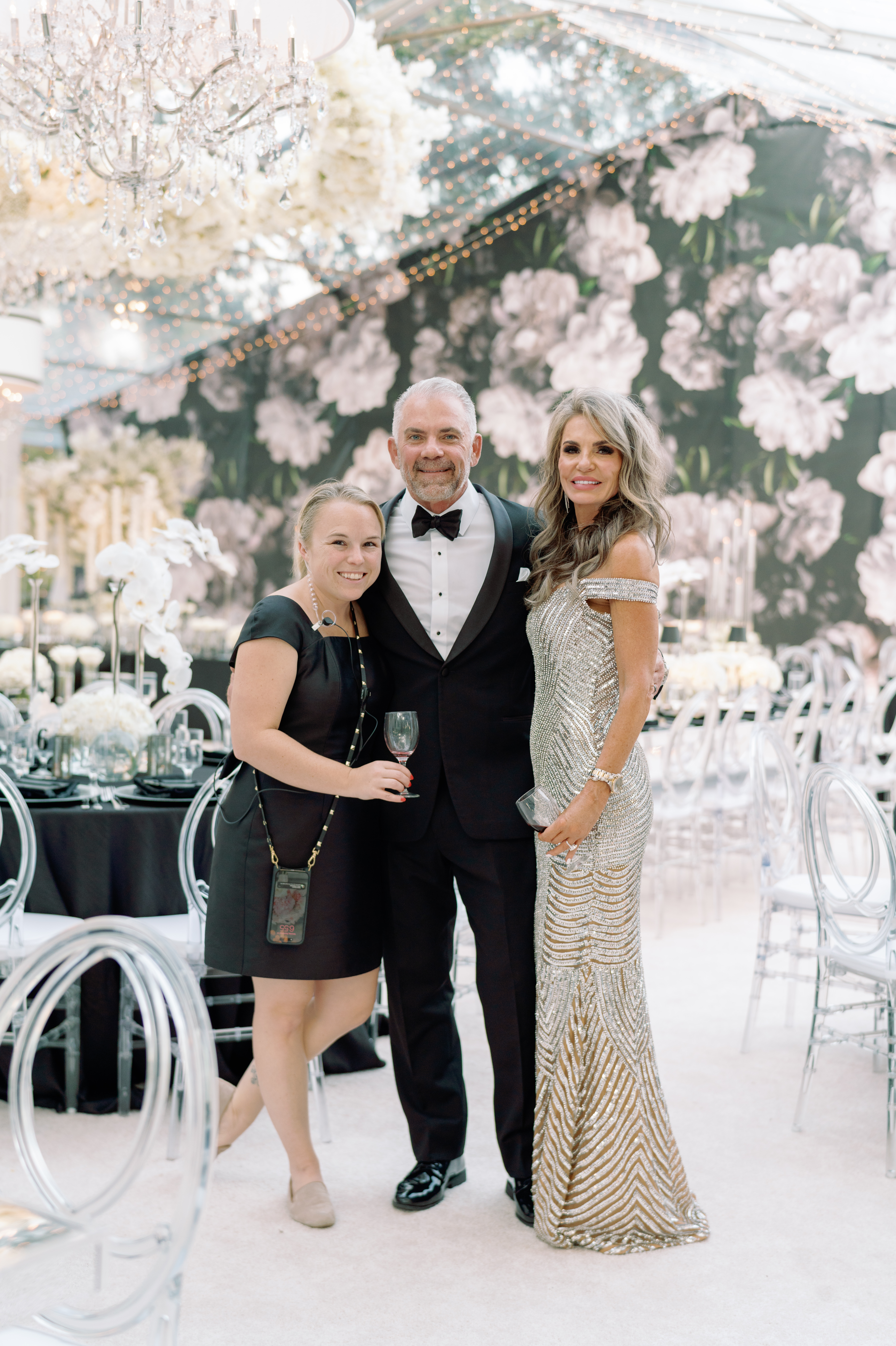 Silver mother of the bride dress